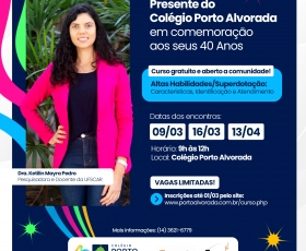 CURSO DE EXTENSÃO EM ALTAS HABILIDADES/SUPERDOTAÇÃO